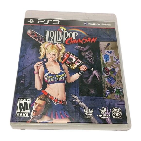Near Mint Lollipop Chainsaw PS3 Video Game PlayStation 3 Horror CIB Complete - Picture 1 of 12